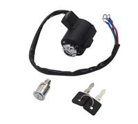 MotoFuel G&AS Ignition Switch Lock With Key Kit For H&arley Davidson FXR SUPER GLIDE FXLR LOW RIDER CUSTOM XL1200 XL1200C XL1200CP