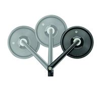 motogadget mo.view classic flip handlebar mirror in M or L, aluminium