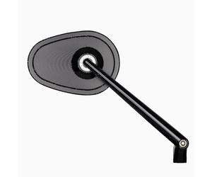 Motogadget Mo.View Club 150 mm Mirror Black Aluminium Side View Mirror 7003070