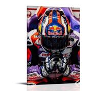 MotoGP Jorge MartínModern Family Bedroom Office Decoration Celebrity Singer Music Movie Cartoon Poster Art Poster24x36inch(60x90cm) Frame-style