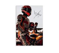 MotoGP MarquezModern Family Bedroom Office Decoration Celebrity Singer Music Movie Cartoon Poster Art Poster16x24inch(40x60cm) Unframe-style