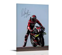 MotoGP Maverick ViñalesModern Family Bedroom Office Decoration Celebrity Singer Music Movie Cartoon Poster Art Poster24x36inch(60x90cm) Frame-style