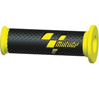 MotoGP GP Motorcycle Bike Handlebar Grips Handle Bar Race Grips Yellow New