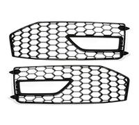MOTOHIRO 2Pcs Car Front Bumper Fog Light Grilles Honeycomb Grille Cover Fit for Audi A4 B8.5 RS4 S-line 2013-2016 8K0807681L 8K0807682M Fog Lights Grille