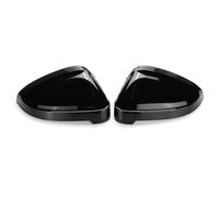 MOTOHIRO 2Pcs Car Side Door Wing Mirror Caps, Replacement For Audi，for A4 A5 B9 2017 2018 2019 2020 2021-2023 S4 RS4 S5 RS5 Allroad Quattro Replacement Wing Mirror Covers Caps(Glossy Black)