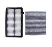 MOTOHIRO Air Filter Cabin Filter 17220-5M1-H00 for Jade 1.8L 1.5T Model 2013-2022 Car Accessoris Filter Set Cabin Air Filters (Size : 2 pcs Filter)