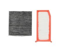 MOTOHIRO Car Air Filter Cabin Filter for for Renault Arkana 2018 2019 2020 1.3Tce 1.6MT 1.6CVT Model Filter OEM 272773016R 165460509R Cabin Air Filters (Size : 2 Pcs Filter Set)