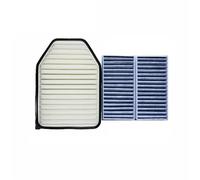 MOTOHIRO Car Engine Air Filter Cabin Filter for Jeep Wrangler 53034018AD 1-55111302AA Cabin Air Filters (Size : 2 Pcs Filter Set)