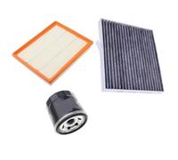 MOTOHIRO Car Filter OEM 24103565 9040408 Air FilterAir Conditioning Filter Fuel Filter Oil Filter for Chevolet Prisma 2010-14 1.2L 1.4L Cabin Air Filters (Size : Filter 3 set)