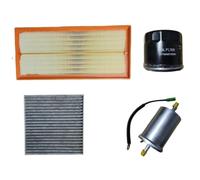 MOTOHIRO Car Filter Set 1pcs Oil Filter air Fuel Air Condition Filter for GAC GA8 GS8 2.0T Auto Engine Parts Car Filter Kit Cabin Air Filters (Size : 4 of them)