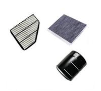 MOTOHIRO Car Filter sets for CHANGAN CS75 1.5T 2.0L 1.8T air filter+Oil filter+Fuel filter+Air conditioning filter 4PCS auto parts 1109013M01 8119030-BB01 Cabin Air Filters (Size : 1.8t 2.0 filter 3s