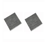 MOTOHIRO Car Pollen Cabin Air Conditioning Filter for City Civic CR-Z Fit 3 4 HR-V Insight 2010 2011 2012 2013 2014 Car Accessories 80292-TF0-G01 80292-TG0-Q01 Cabin Air Filters (Size : 2Pcs)