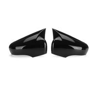 MOTOHIRO Fit for Renault Clio 4 MK4/Captur/Zoe 2012-2019 Car Rearview Side Mirror Cover Wing Cap Sticker Exterior Door Case Trim Carbon Fiber Wing Mirror Covers Caps (Size : Gloss Black)