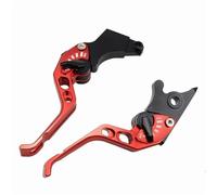 MOTOHMHAVN Adjustable Motorcycle Brake Clutch Lever for A&prilia RS4 125 2011-2017 Aluminum CNC Front Rear Drum Brake Levers