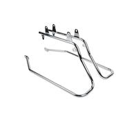 MOTOHMHAVN Motorcycle Saddlebag Saddle Bag Brackets For Softail Deluxe Heritage Springer F&atboy Breakout 1984-2017