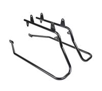MOTOHMHAVN Motorcycle Saddlebag Saddle Bag Brackets For Softail Deluxe Heritage Springer F&atboy Breakout 1984-2017