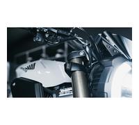 MOTOISM HONDA CB650R fork clamp TYPE THREE 2-piece 2in1 turn signal, position light (48mm), black