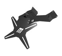 Motoism License Plate Holder Div. Models CNC edged. black powder coated