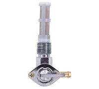 MOTOKU 3/8" NPT Chrome Fuel Petcock 90° Spigot for Harley Super Electra Glide Sportster 900 1000