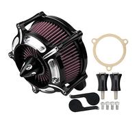 MOTOKU Air Cleaner Intake Turbine Filter For Street Glide, Road King, Electra Glide, Dyna FXDLS, Softail,Touring,Trike FLSTSE FXSBSE 2008-2018