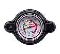 MOTOKU High Pressure Radiator Cap with Temp Gauge 1.8 Bar for Honda CR125R CR250 CR500R CR80 CR85 CRF250L CRF450R TRX450R Rancher 420 TRX420