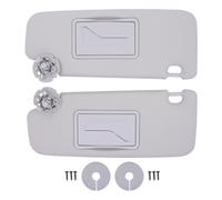 MOTOKU Pair Grey Sun Visor for Chevrolet Cruze 2011-2019 3 Screws Hole Sunvisor Left Driver and Right Passenger Side Light Gray Atmosphere
