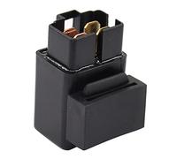 MOTOKU Starter Solenoid Relay Switch for Suzuki LT80, LT-Z50, Kawasaki KFX80; Automatic, 3-Terminal, Quick Connect, Silver Contact, Surface Mount, 100A, ATV Relay Switch