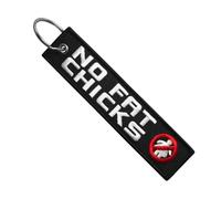 MotoLoot Keychain for Motorcycles, Scooters, Cars and Gifts (No Fat Chicks)
