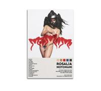 Motomami Rosalía's Album Cover Aesthetic Limited Edition Poster - Signature Rap Singer Music Wall Art - Dormitory Bedroom Decoration Printing Canvas Unframe-style 20x18inch(30x45c)