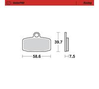 Moto-Master Racing 97411 SinterPRO Brake Pads