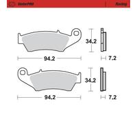 Moto-Master Racing 93411 SinterPRO Brake Pads
