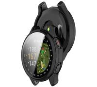 MOTONG Compatible with Garmin Approach S50 Case Cover - Full Coverage TPU Protective Case Cover Compatible with Garmin Approach S50(Black)