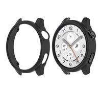 MOTONG Compatible with Xiaomi Watch S5 Protective Case - PC Protective Case Cover Shell Compatible with Xiaomi Watch S5 Accessories, PC Hard Watch Case Watch(Black)
