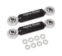 Motoparty Joint End Links Kit for Can-Am Ryker 2019-2022 All Models Custom Performance Aluminum Alloy Stainless Steel Materials (Black)