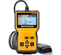 MOTOPOWER MP69033 OBD2 Scanner Universal Engine Fault Code Reader, CAN Diagnostic Scan Tool for All OBD II