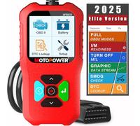 MOTOPOWER MP69038 Car OBD2 Scanner Code Reader Engine Fault Code Reader Scanner CAN Diagnostic Scan Tool - Elite Edition