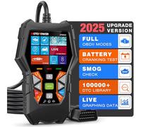 MOTOPOWER MP69040 Car OBD2 Scanner Check Engine Fault Code Reader Diagnostic Scan Tool, Black