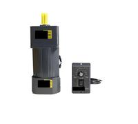 Motor 120W 220V AC Gear Motor with Speed Regulator 5IK120RGN-CF High Torque Adjustable Speed Asynchronous Motor Output Shaft 15mm DC Motor(0-9RPM)