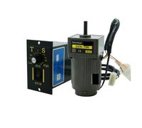 Motor 2IK6B6-C 6W AC 220v 50/60hz Asynchronous Induction Shaft 8mm + Speed Controller 1350RPM DC(90-1350 RPM)