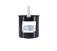 Motor 60KTYZ Permanent Magnetic Synchronism Eccentric Shaft 8mm Without Hole 220V 14W AC Metal Geared Reducer Electric Motors(220V 20rpm)