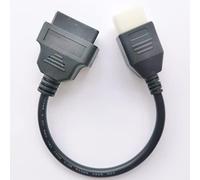 Motor Bike 6Pin OBD Adapter,Motorrad Motorcycle OBD2 Diagnostic Cable for Delphi ECU Motorbikes of BENE-LLI TNT GT TRK and K-T-M