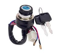 Motor Bike Ignition Switch Lock For Suzuki AX100 125cc 150cc 250cc 300cc AX 100 Motorcycle ATV 9 Pin With 2 Wires Electric Door Lock Plug Ignition Key Switch