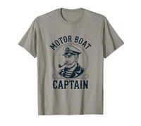 Motor Boat Captain Nautical Sailor Vintage T-Shirt