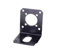 motor bracket 24/28/32/36/42mm Planetary Gearbox Bracket/Support/Holder Strong And Thick Metal DC Gear Motor L-Form Chassis/Base(28mm Bracket)