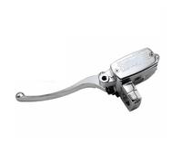Motor Brake Levers for CB400F/CB400SF/CB400/CB500/For CBF500/For CBF600/NC700 Silver 1" 25mm Motorcycle Chrome Brake Clutch Master Cylinder Lever Motorbike Clutch Lever(Left Side A)