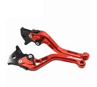 Motor Brake Levers for Gilera for Runner 50 125 VX ST 180 200 for VXR for FXR ST Scooter Disc Brake Levers Motorcycle Adjustable Brake Clutch Lever Motorbike Clutch Lever(Red 147mm)