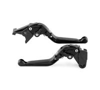 Motor Brake Levers for Kawasaki for Ninja 300 250 R/SL 400 Z125 Z250 Z300 Z400 Z250SL 2008-2022 Motorcycle Extendable Handles Folding Brake Clutch Levers(Black)