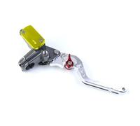 Motor Brake Levers Universal 22mm Dirt Bike Motocross Motorcycle Brake Master Cylinder Lever Hydraulic Clutch Clutch Brake Lever Motorbike Clutch Lever(Yellow Right Brake)