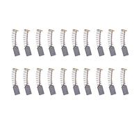 Motor Carbon Brush Replacement 20PCS Wear Copper Power Tool Carbon Brushes for Angle Grinder Hand Drill Blower Mixer Trimmer