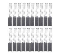 Motor Carbon Brush Replacement Stainless Steel 20PCS Electric Motor Carbon Brush for Sewing Machine Xihu Bee Leader Vintage Home Sewing Machines